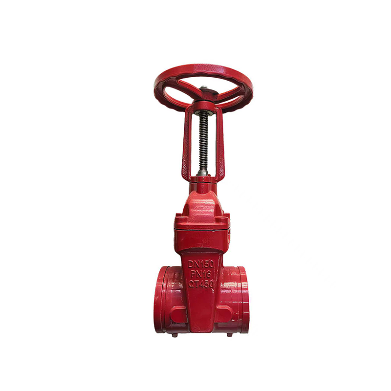 Grooved Non-rising Stem Soft Seal Signal Gate Valve