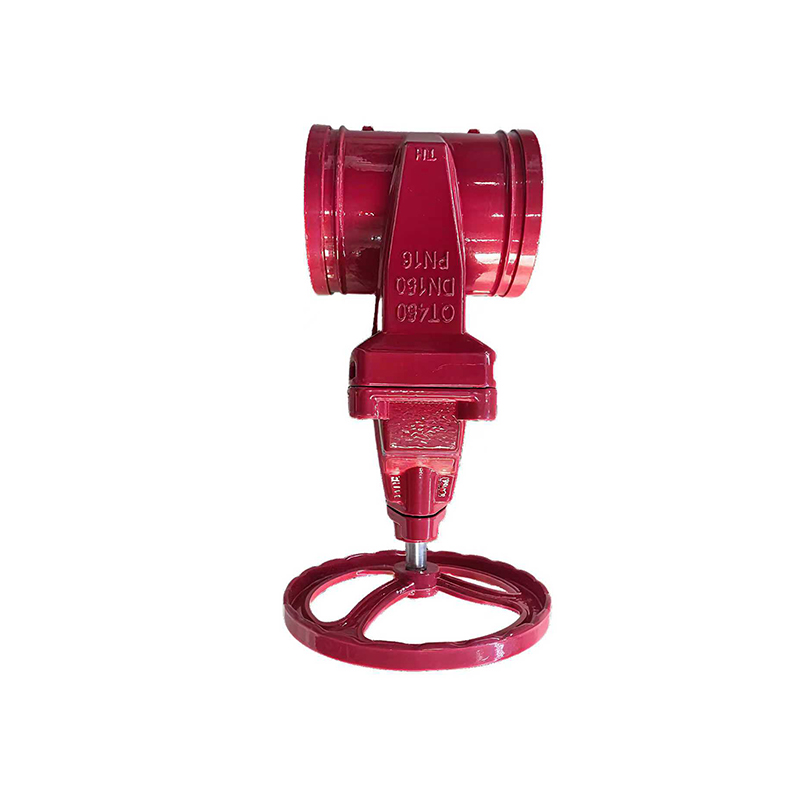 Grooved Non-rising Stem Soft Seal Signal Gate Valve