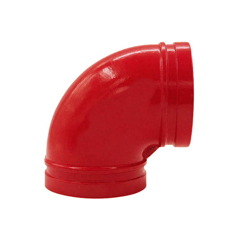 Ductile Iron Grooved Fitting - Standard 90R-Degree Elbow