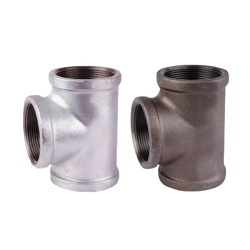 130Malleable Cast Iron Equal Tee / Malleable Iron Reducing Tee