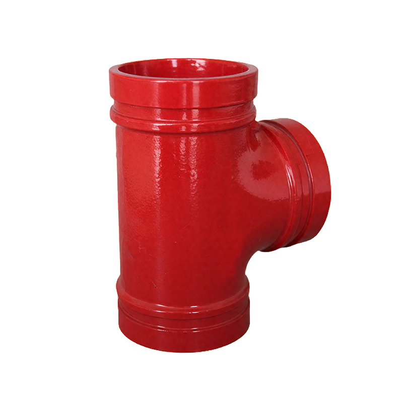 130XDuctile Iron Grooved Fitting - X-Type Grooved Tee