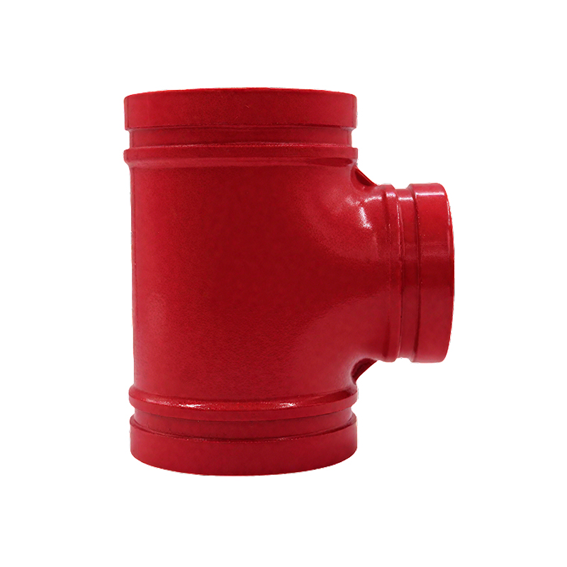 130RX  Ductile Iron Grooved Fitting - X-Type Reducing Tee