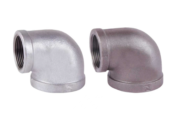 HMalleable Cast Iron 90° Equal Elbow